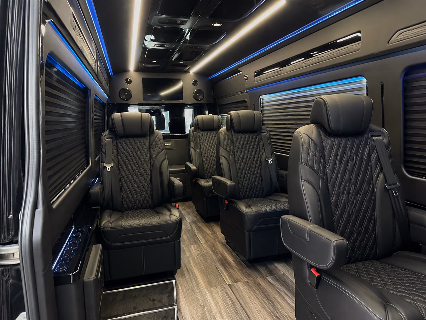 parent coordinated sprinter van bookings with set pickup and return times in victorville