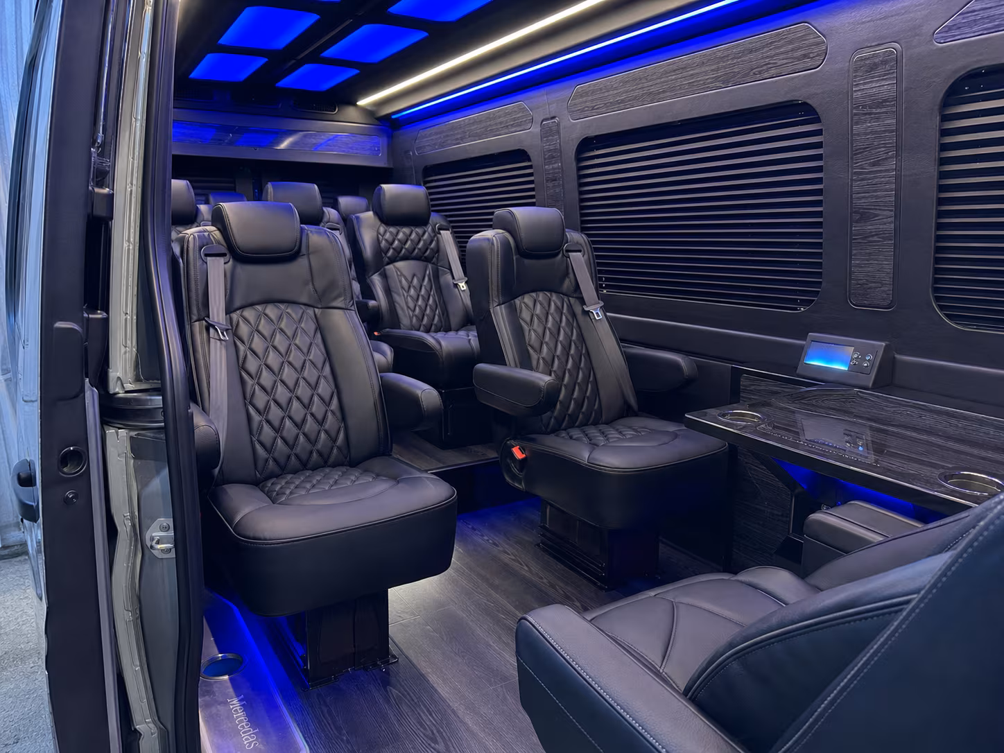 victorville 10 passenger sprinter van inside