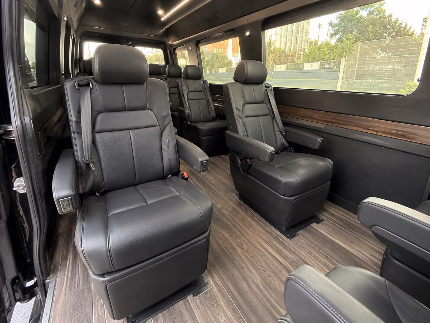 victorville 12 passenger sprinter van inside