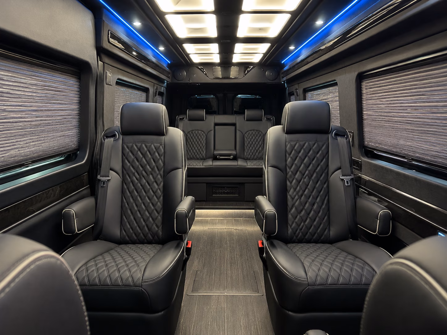 victorville 8 passenger sprinter van interior