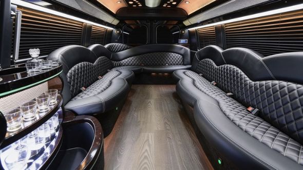 sprinter limousine inside victorville